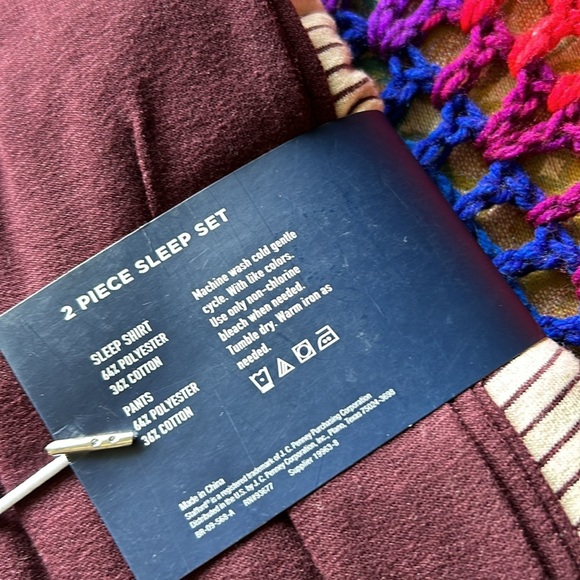 Stafford small two piece French Terry sleep set - Picture 7 of 11